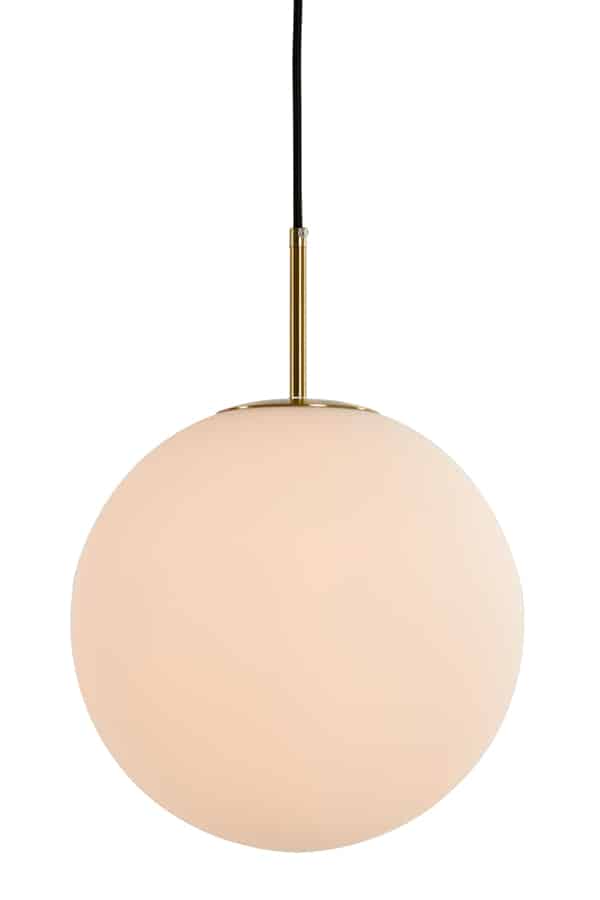 Hanglamp Medina 8211 Wit Glas 40cm