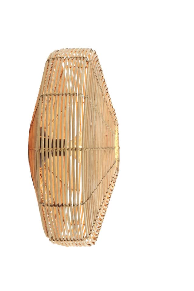 Wandlamp Mataka 8211 Rotan Naturel 8211 51x21cm