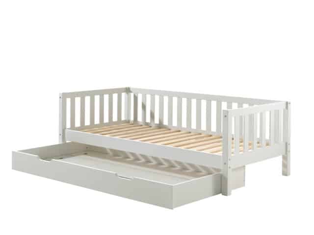 Deze Fritz Combinatie In Wit Bestaat Uit Een Bed 90 215 200 En Bijhorend Rolbed