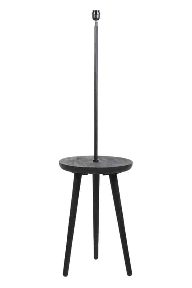 Bijzettafel Vloerlamp Tolfa 8211 Zwart 8211 40cm