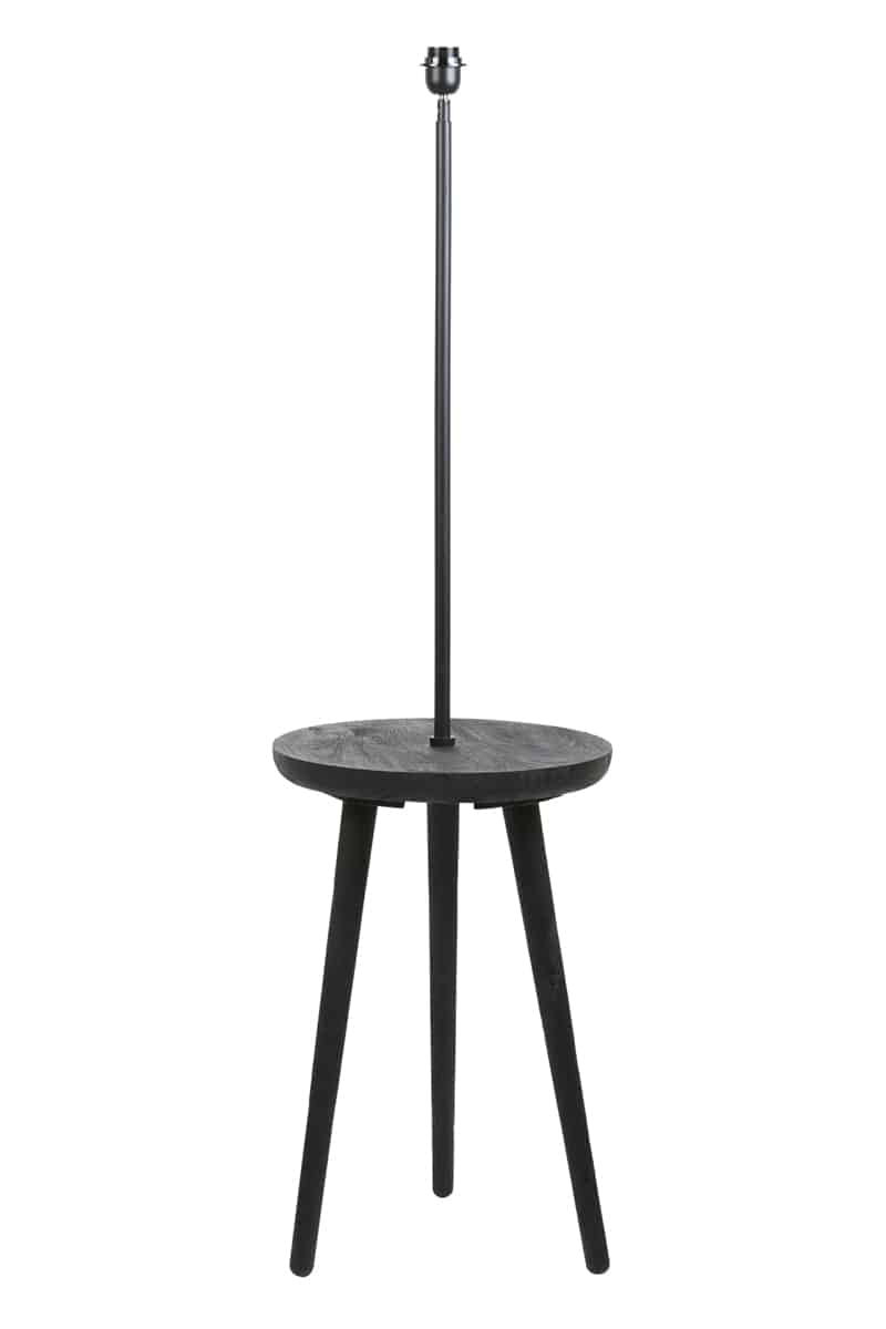 Bijzettafel Vloerlamp Tolfa 8211 Zwart 8211 40cm