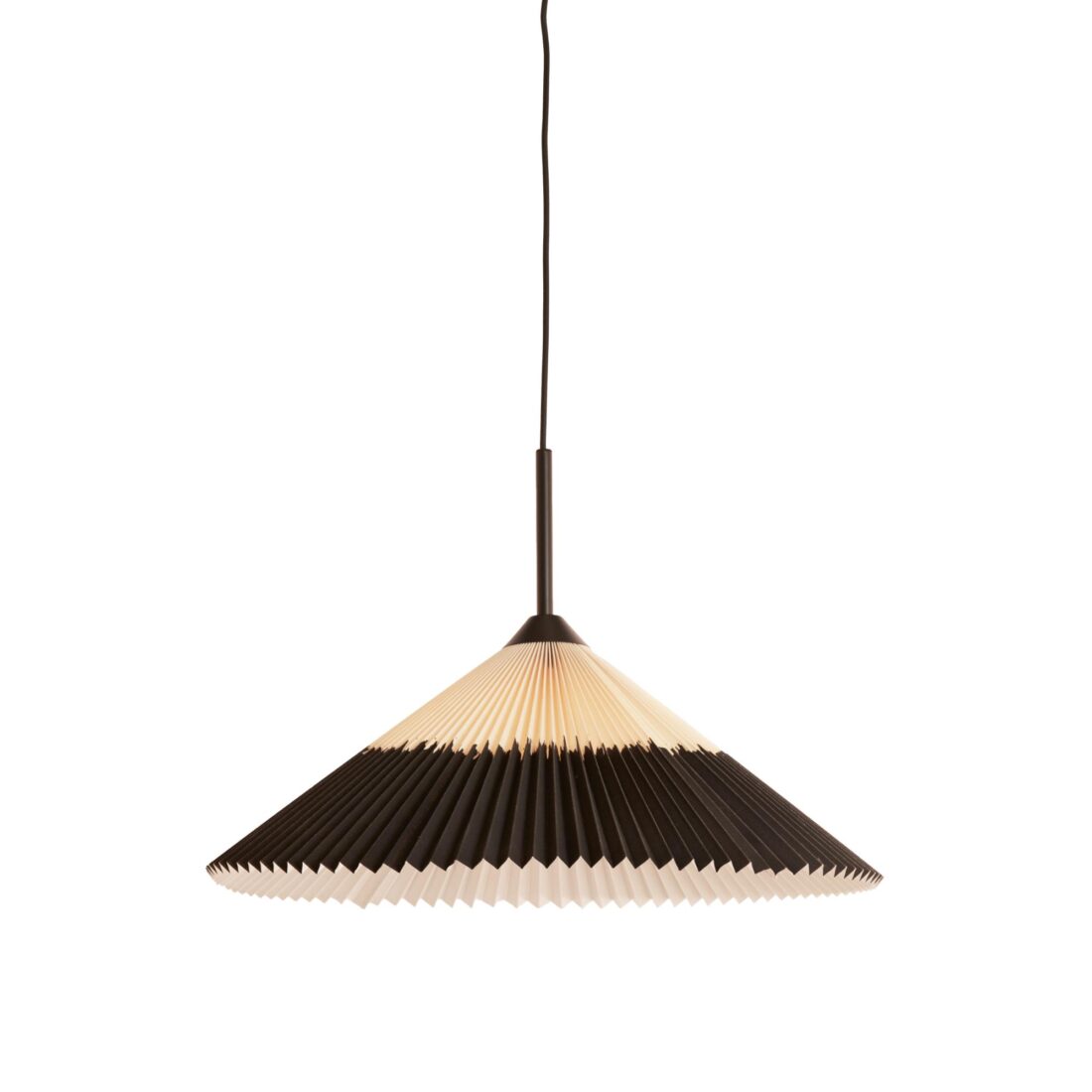 Hanglamp Pleated 8211 Naturel 8211 60cm