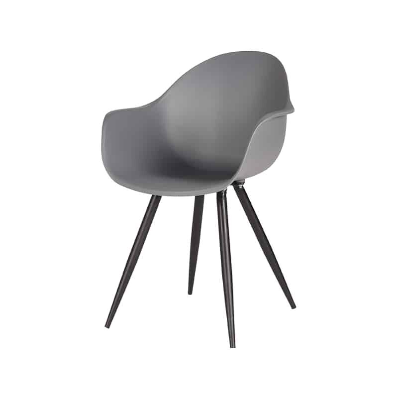 Eetkamerstoel Luca 8211 Antraciet 8211 Kunststof Bestelling Per 2 Stuks