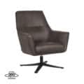 Label51 Fauteuil Tod 8211 Antraciet 8211 Microfiber