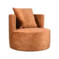 Label51 Fauteuil Evy 8211 Oker 8211 Velours