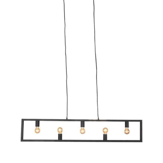 Label51 Hanglamp Quadrato 8211 Zwart 8211 Metaal