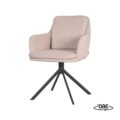 Eetkamerstoel Joy - Naturel - Boucle (bestelling per 2 stuks)