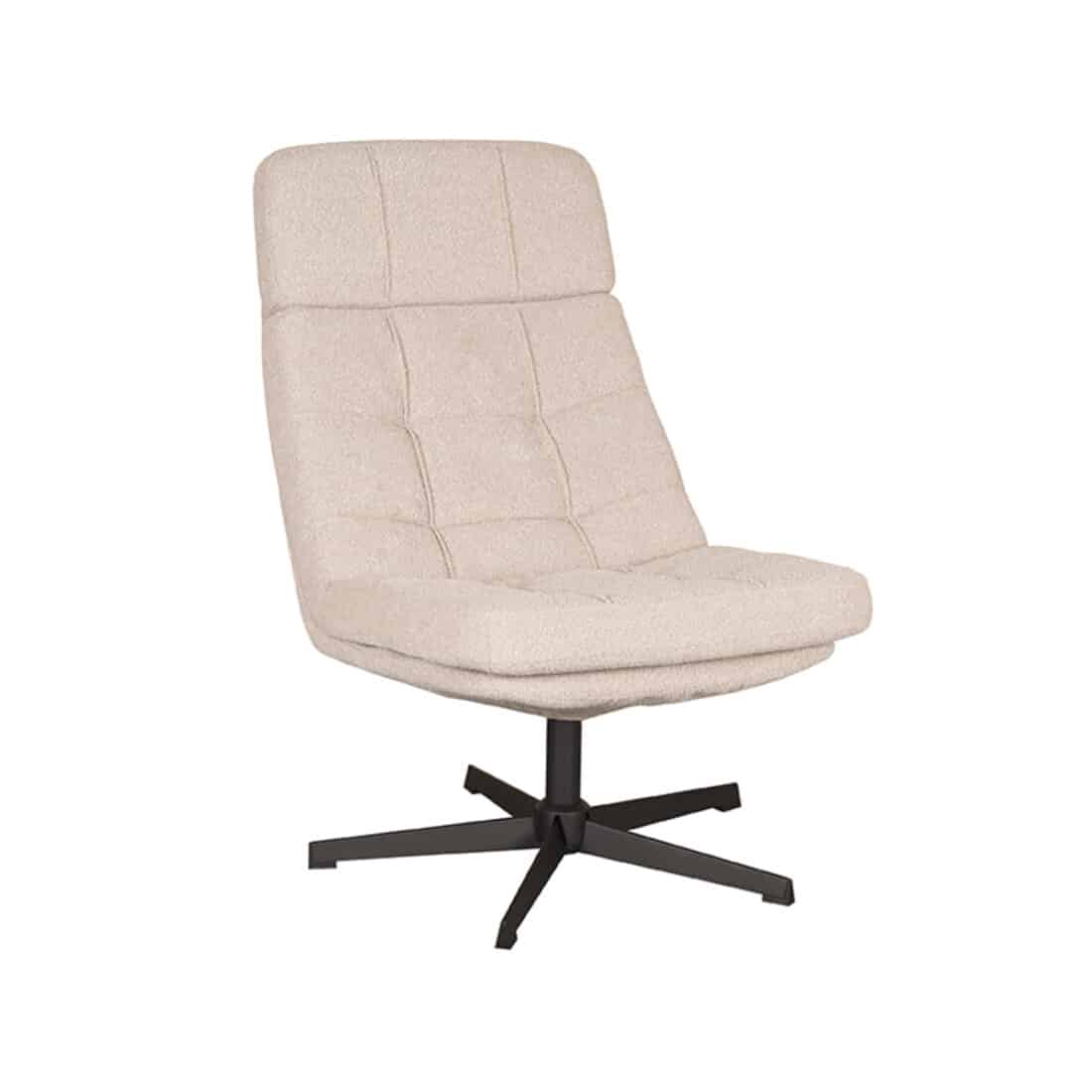 Draaifauteuil Alvar 53x57x83 Cm