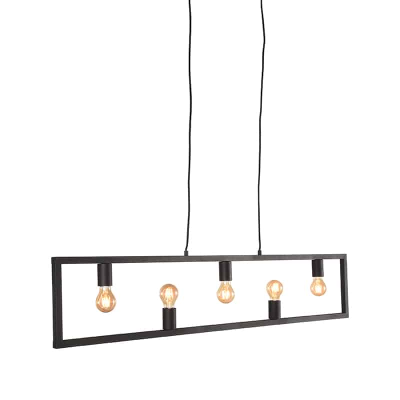 Label51 Hanglamp Quadrato 8211 Zwart 8211 Metaal