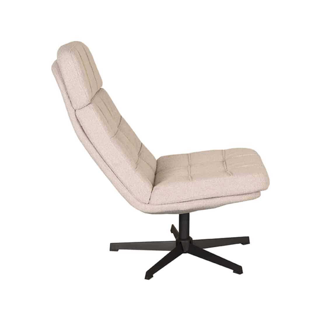 Draaifauteuil Alvar 53x57x83 Cm