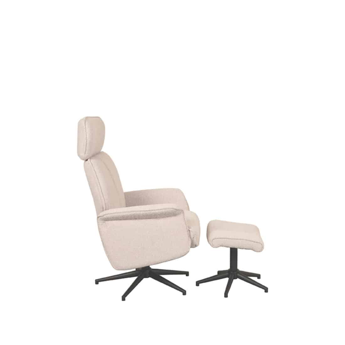 Relaxfauteuil Verdal Ottomane 77x79x109 Cm