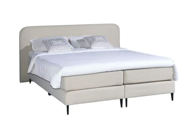 Mrgenn Boucl Boxspring Beige 160 215 200