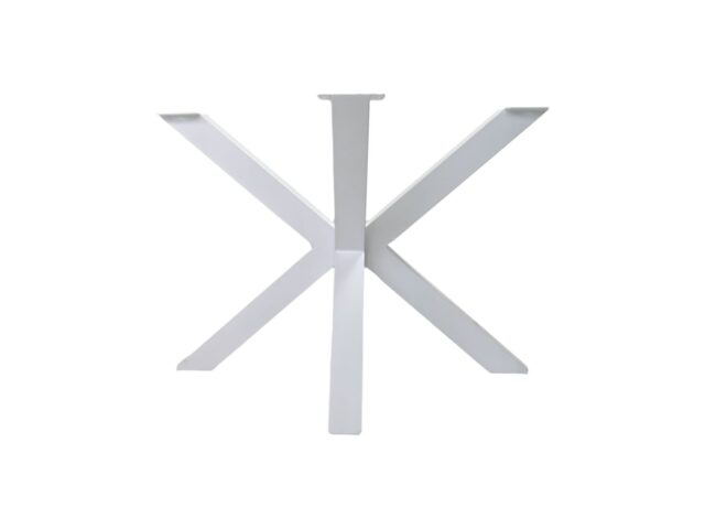 Hsm Collection Tafelonderstel Spider Oakland 130x90x72 Wit Metaal