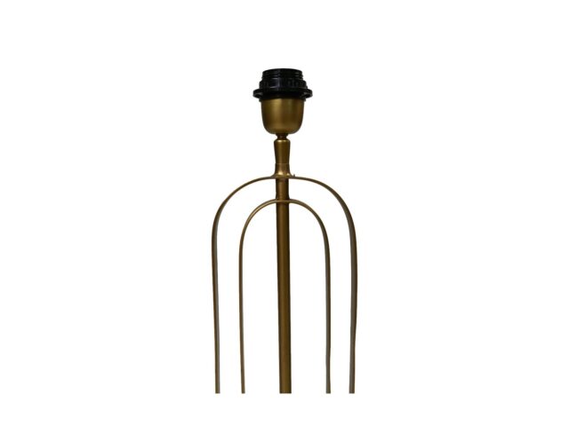 Hsm Collection Tafellamp 2 20x20x55 Goud Metaal