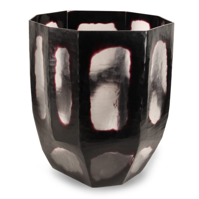 Hsm Collection Vaas Fall Medium 31 215 33 Zwart Transparant Glas