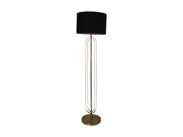 Hsm Collection Ronde Lampenkap 42 215 28 Zwart Jute Wol