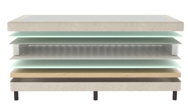 Mrgenn Losse Boxspring Bonellvering Beige 80 215 220