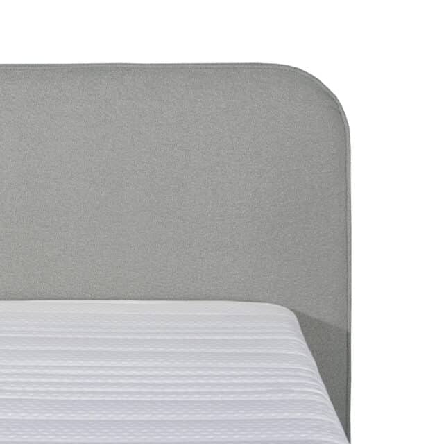 Mrgenn Boucl Eenpersoons Boxspring Grijs 90 215 200