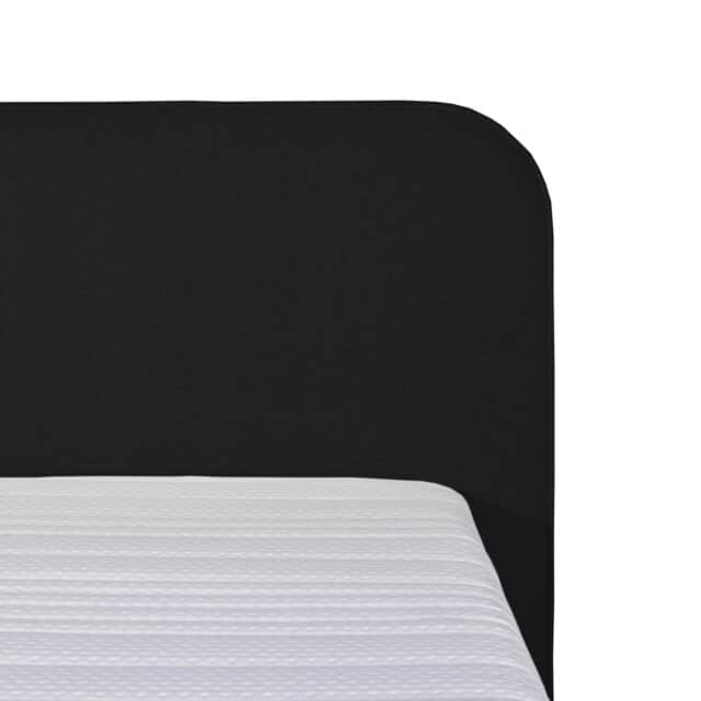 Mrgenn Boucl Eenpersoons Boxspring Zwart 90 215 200