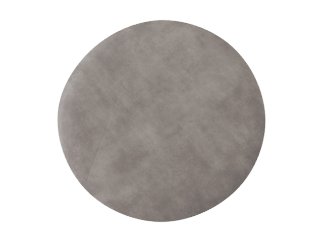 Hsm Collection Ronde Poef Otto 55x55x40 Wit Stof