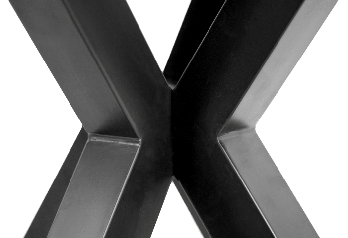 Hsm Collection Tafelonderstel Spider Oakland 80x80x72 75x75mm Zwart Metaal
