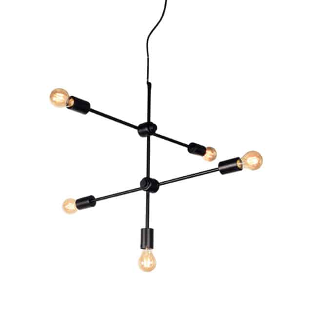 Label51 Hanglamp Stilo 8211 Zwart 8211 Metaal