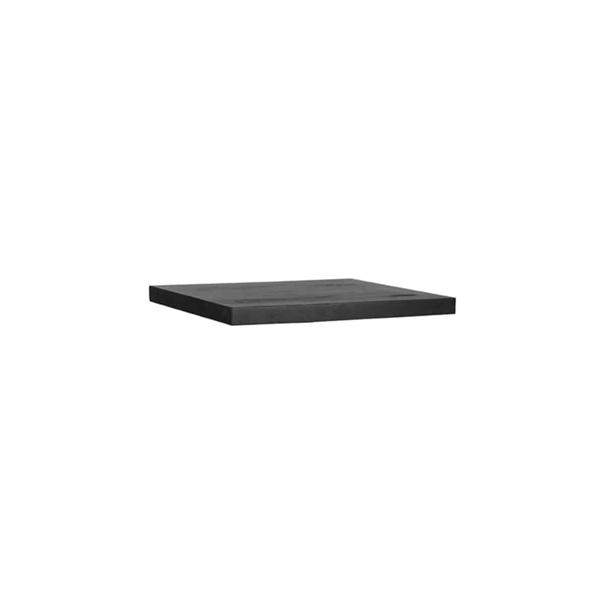 Label51 Eetkamertafel Tafelblad Straight Edge 8211 Zwart 8211 Mangohout 8211 70 Cm Straight