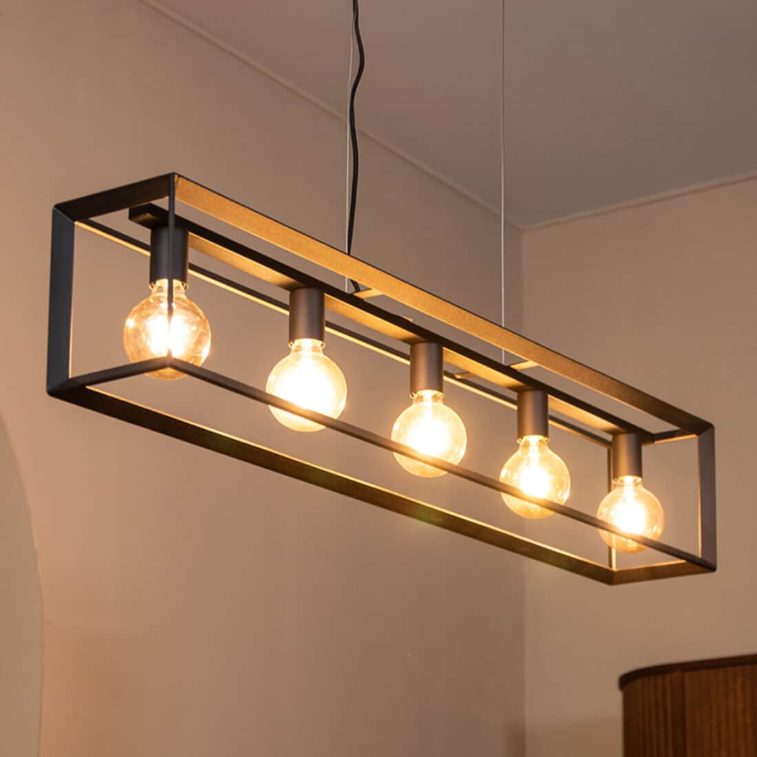 Label51 Hanglamp Tetto 8211 Zwart 8211 Metaal