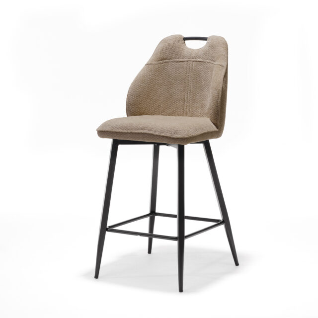 Barkruk Adele Stof Retro Bliss Taupe
