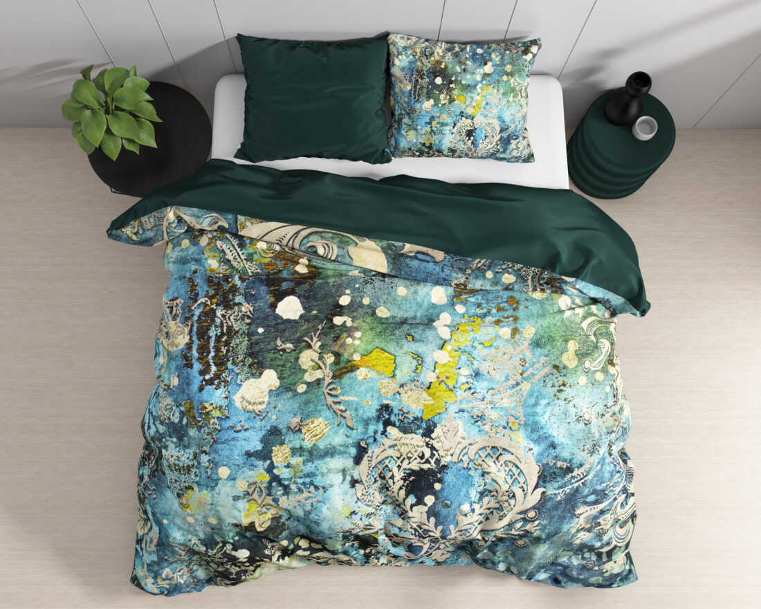 Ocean Drops Blauw 200 X 220