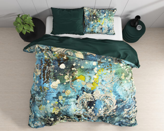 Ocean Drops Blauw 200 X 220