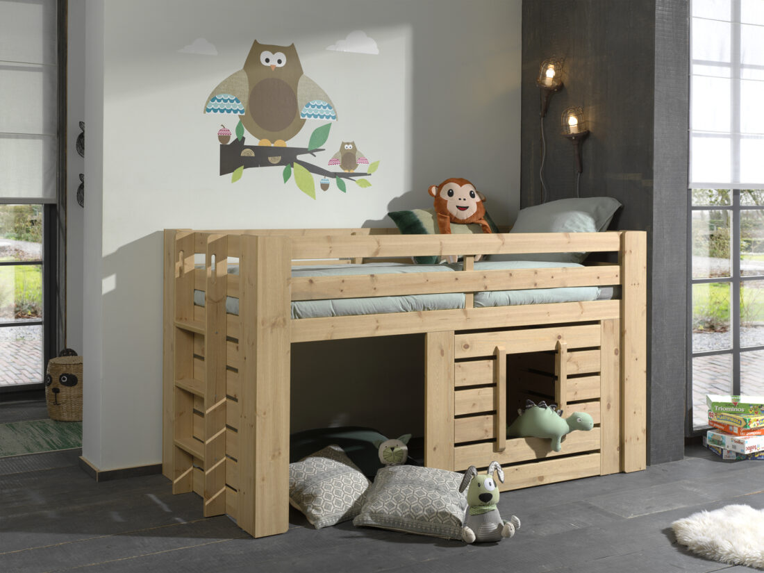 Hoogslaper Oliver Met Eiken Afwerking