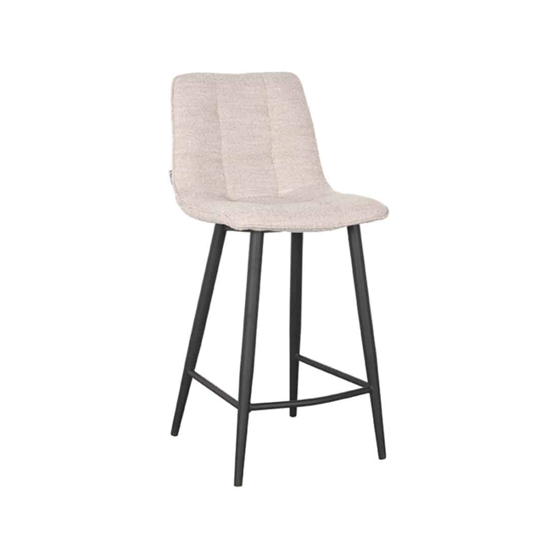 Barkruk Jelt 8211 Naturel 8211 Boucle 8211 Zithoogte 65