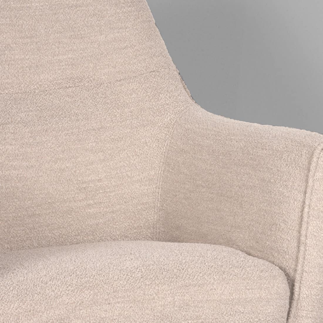 Label51 Fauteuil Tod 8211 Naturel 8211 Boucle