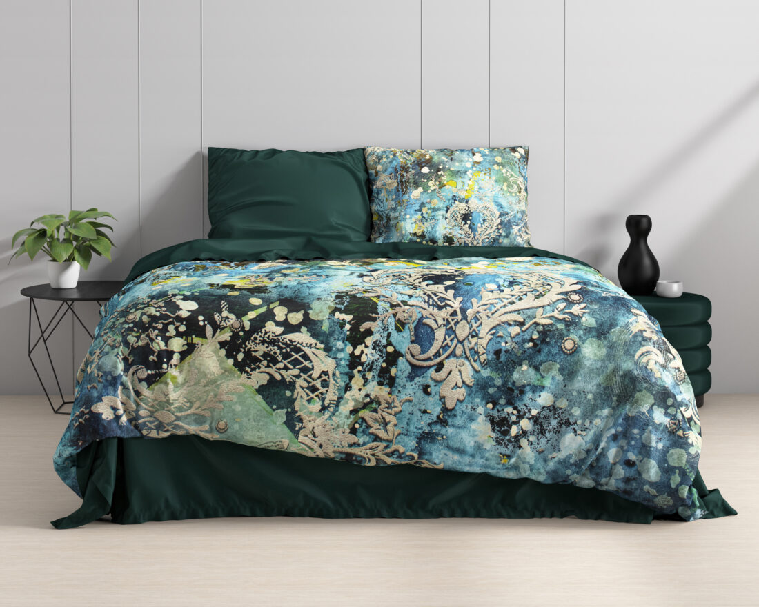 Ocean Drops Blauw 200 X 220