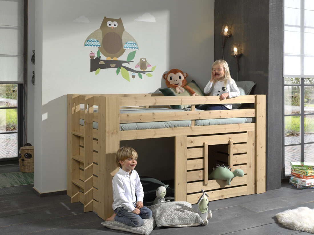 Hoogslaper Oliver Met Eiken Afwerking