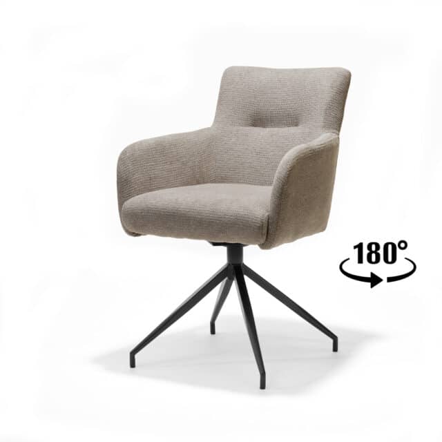 Eetkamerstoel Joey 8211 Stof Aragon Beige