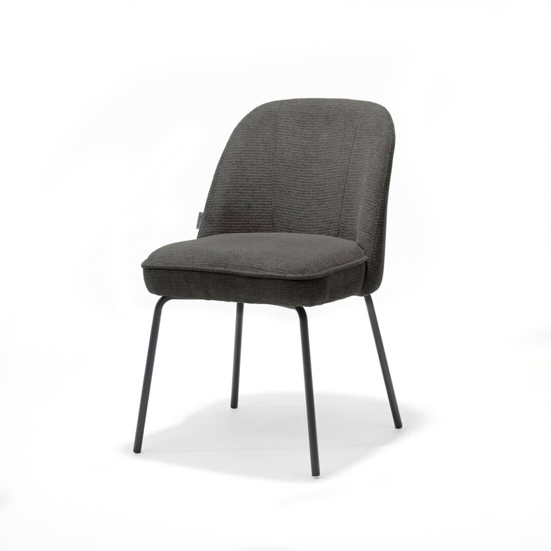 Eetkamerstoel Luxor 8211 Stof Aragon Antraciet