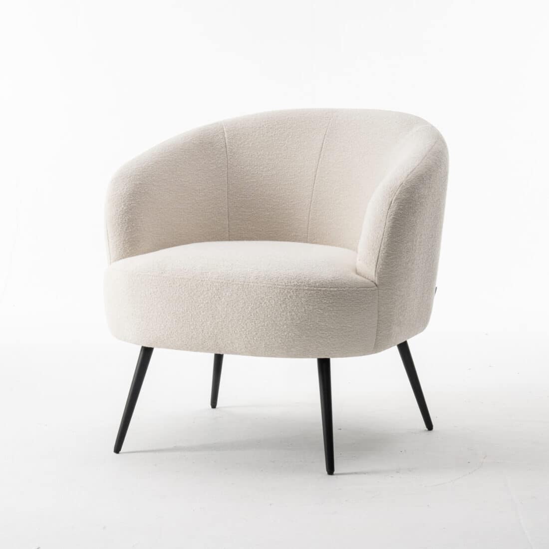 Fauteuil Laura 8211 Stof Teddy Ivory 101