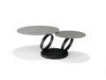 Salontafel Orion - B-5706 - Grijs Deckstone - 2 Bladen Draaibaar