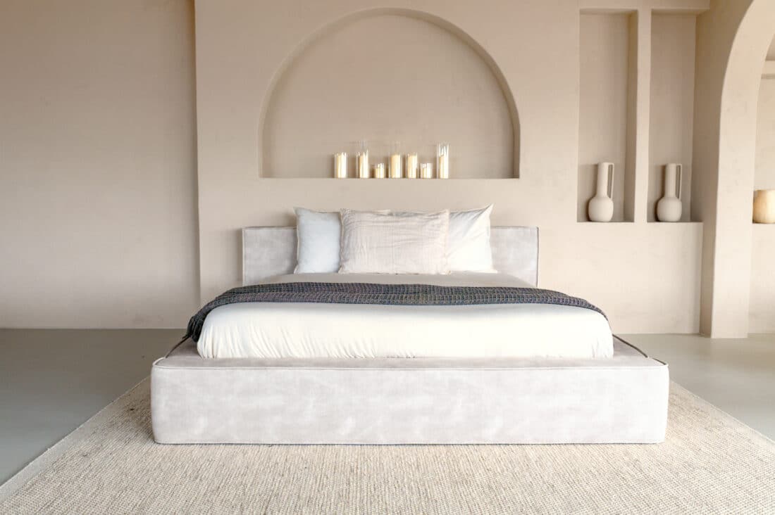 Designbed Adore Element 140x200cm Beige 8211 Zonder Matras