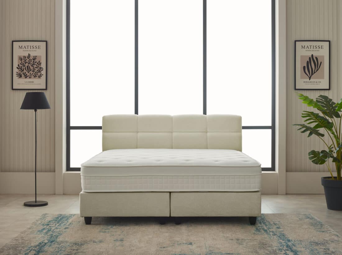 Boxspring Vida Teddy 8211 140x200cm 8211 Beige