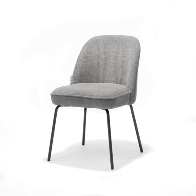 Eetkamerstoel Luxor 8211 Stof Aragon Grijs