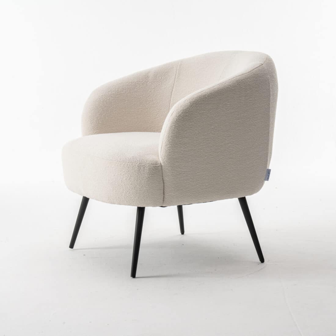 Fauteuil Laura 8211 Stof Teddy Ivory 101