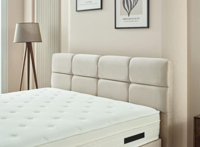 Boxspring Vida Velvet Beige 160x200cm