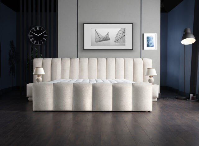 Opbergboxspring Iosbedd 8211 Stof Beige 8211 180 215 200 Cm Opbergboxspring Iosbedd 8211 Stof Beige 8211 180 215 200 Cm