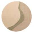 Vloerkleed Organix 750 Khaki 200Ø