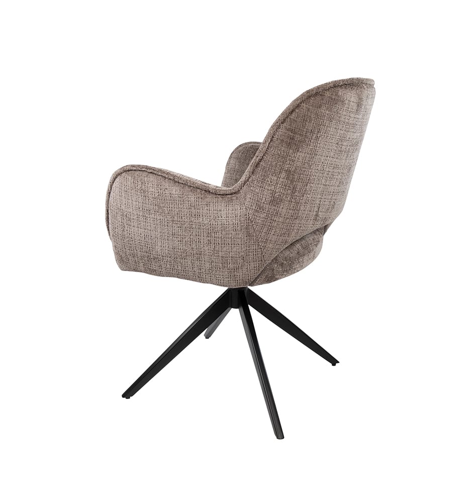 Eetkamerstoel Alicia 8211 Draaipoot 360ars 8211 Cremona 8211 Fur 24