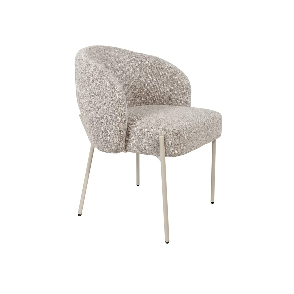 Eetkamerstoel Adele 8211 Beige Poten 8211 Puente 8211 Stone 09