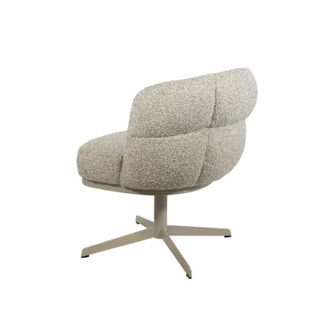 Bijzetfauteuil Jlo 8211 Beige Draaipoot 360 8211 Cuzco 8211 Fog 3